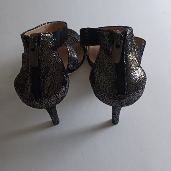 Ron White Metallic Heels Size 40 EU 9.5 US - Picture 10 of 12